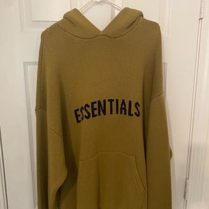 Authentic Essentials hoodie new with tags, size Large